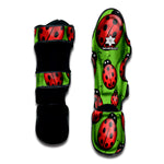 Cute Ladybug Pattern Print Muay Thai Shin Guard