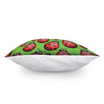 Cute Ladybug Pattern Print Pillow Cover