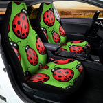 Cute Ladybug Pattern Print Universal Fit Car Seat Covers