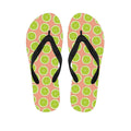 Cute Lime Pattern Print Flip Flops