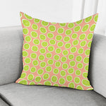 Cute Lime Pattern Print Pillow Cover