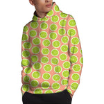 Cute Lime Pattern Print Pullover Hoodie