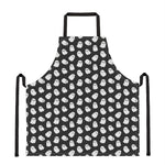 Cute Little Ghost Pattern Print Apron