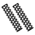 Cute Little Ghost Pattern Print Car Seat Belt Covers