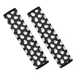 Cute Little Ghost Pattern Print Car Seat Belt Covers