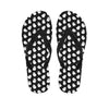 Cute Little Ghost Pattern Print Flip Flops