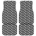 Cute Little Ghost Pattern Print Front and Back Car Floor Mats
