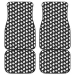 Cute Little Ghost Pattern Print Front and Back Car Floor Mats