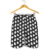 Cute Little Ghost Pattern Print Men's Shorts