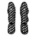 Cute Little Ghost Pattern Print Muay Thai Shin Guards