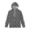 Cute Little Ghost Pattern Print Pullover Hoodie