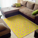 Cute Lollipop Pattern Print Area Rug