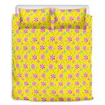 Cute Lollipop Pattern Print Duvet Cover Bedding Set