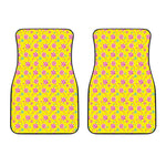 Cute Lollipop Pattern Print Front Car Floor Mats