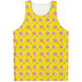 Cute Lollipop Pattern Print Men's Tank Top