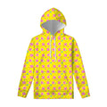 Cute Lollipop Pattern Print Pullover Hoodie
