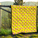 Cute Lollipop Pattern Print Quilt