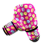 Cute Macaron Pattern Print Boxing Gloves