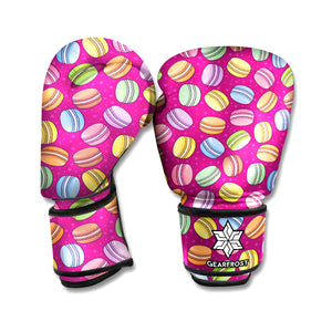 Cute Macaron Pattern Print Boxing Gloves