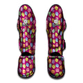 Cute Macaron Pattern Print Muay Thai Shin Guards