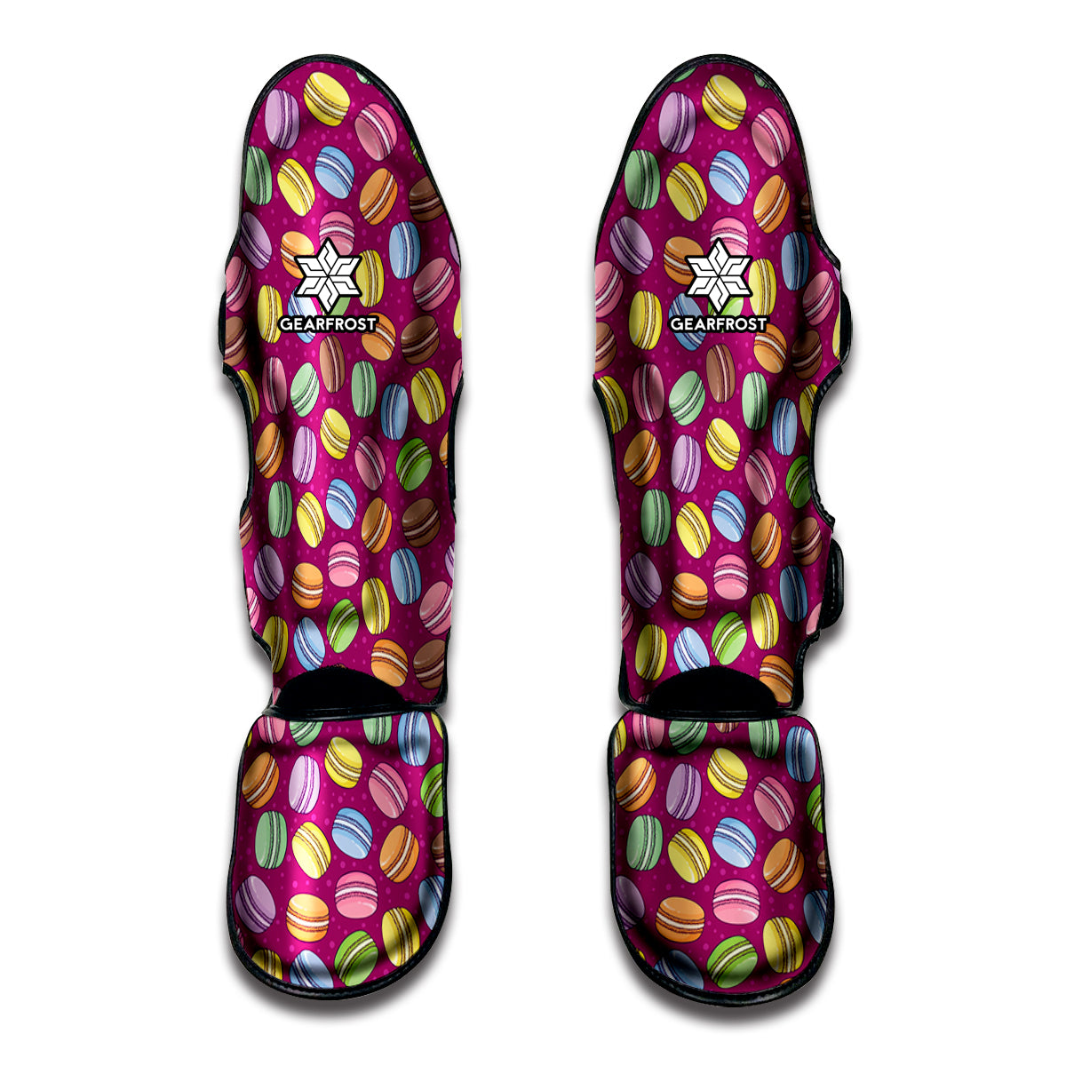 Cute Macaron Pattern Print Muay Thai Shin Guard