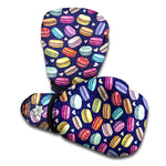 Cute Macarons Pattern Print Boxing Gloves