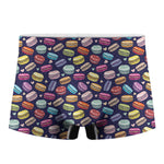 Cute Macarons Pattern Print Men's Boxer Briefs