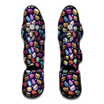 Cute Macarons Pattern Print Muay Thai Shin Guard