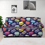 Cute Macarons Pattern Print Sofa Cover