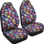Cute Macarons Pattern Print Universal Fit Car Seat Covers