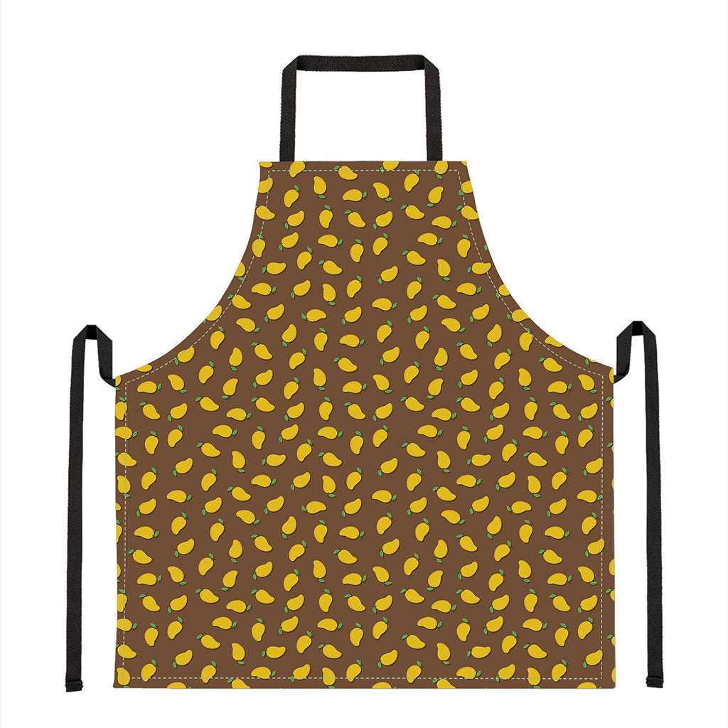 Cute Mango Pattern Print Apron