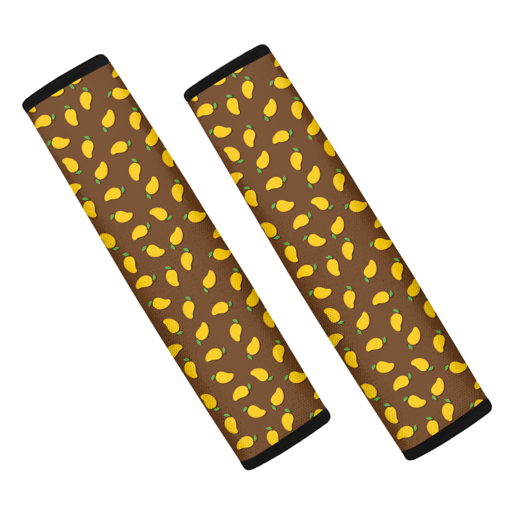 Cute Mango Pattern Print Car Seat Belt Covers