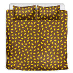 Cute Mango Pattern Print Duvet Cover Bedding Set