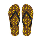 Cute Mango Pattern Print Flip Flops