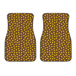 Cute Mango Pattern Print Front Car Floor Mats