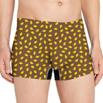 Cute Mango Pattern Print Men's Boxer Briefs