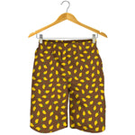 Cute Mango Pattern Print Men's Shorts