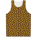 Cute Mango Pattern Print Men's Tank Top