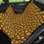Cute Mango Pattern Print Pet Car Back Seat Cover