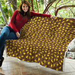 Cute Mango Pattern Print Quilt