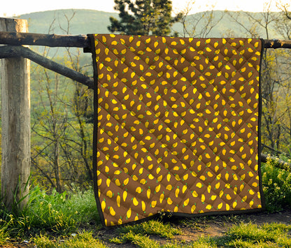 Cute Mango Pattern Print Quilt