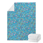 Cute Medical Pattern Print Blanket