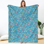 Cute Medical Pattern Print Blanket