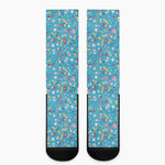Cute Medical Pattern Print Crew Socks