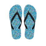 Cute Medical Pattern Print Flip Flops