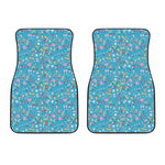 Cute Medical Pattern Print Front Car Floor Mats
