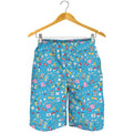 Cute Medical Pattern Print Men's Shorts