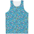 Cute Medical Pattern Print Men's Tank Top