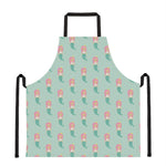 Cute Mermaid Pattern Print Apron