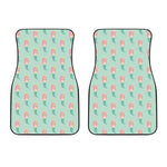 Cute Mermaid Pattern Print Front Car Floor Mats